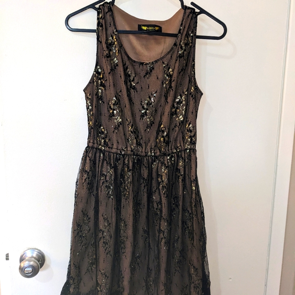 Goth style summer dress